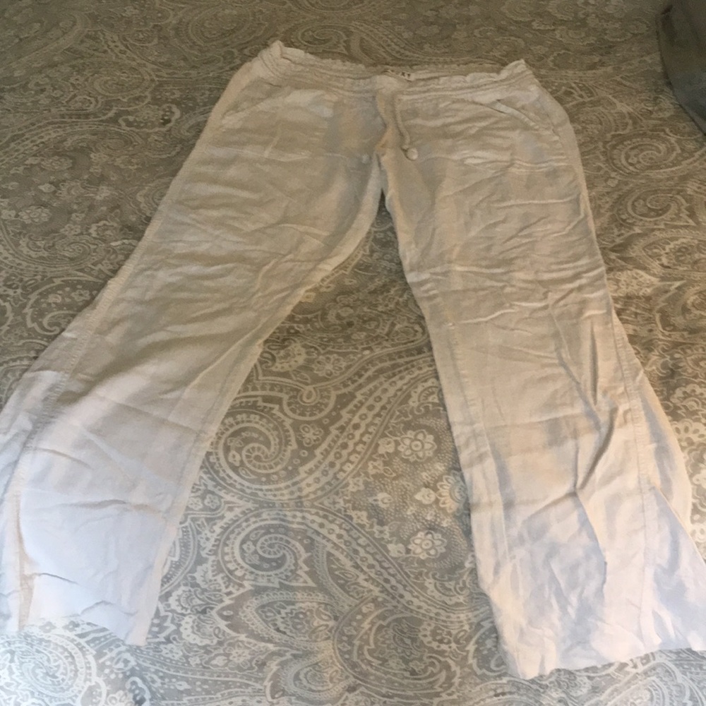 Roxy linen pants